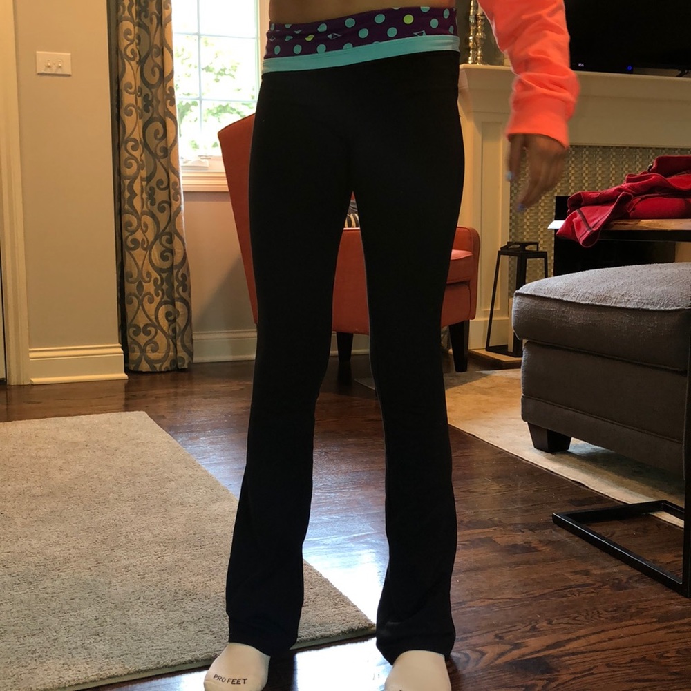 Reversible Ivivva Girls Yoga Pants